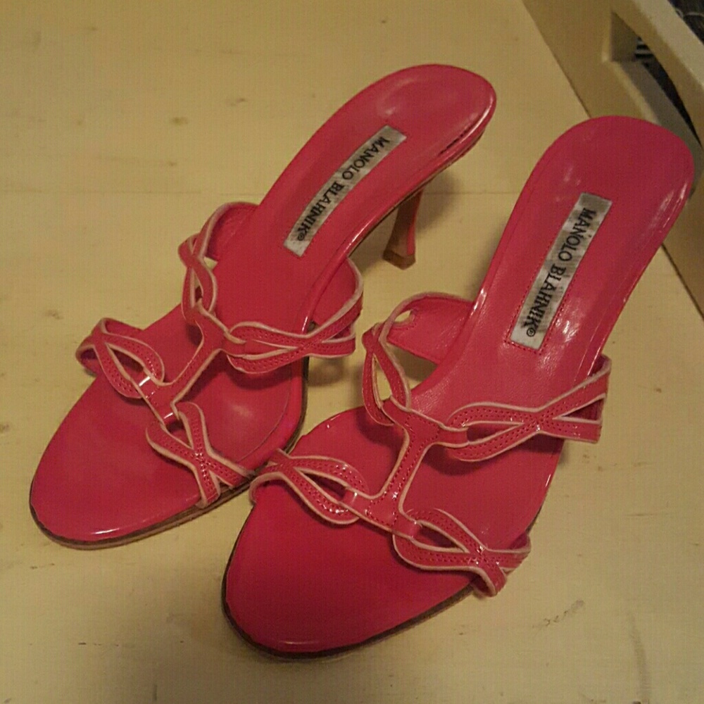 Manolo kitten heels